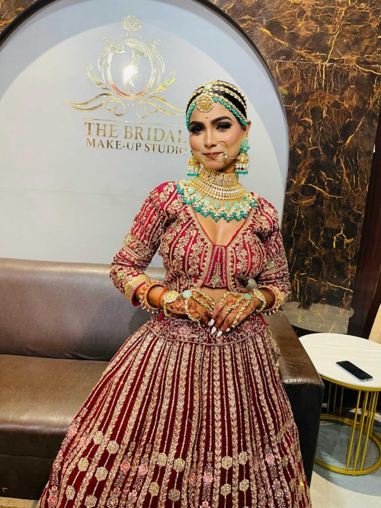 Bridal outfit bridal makeup services event planner