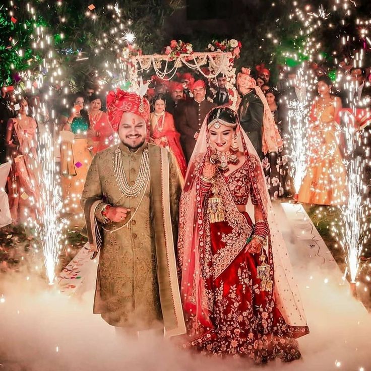 bridal groom entry